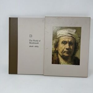 TIME LIFE Library of Art Series Books w/Slipcover The World of Rembrandt 1606-69